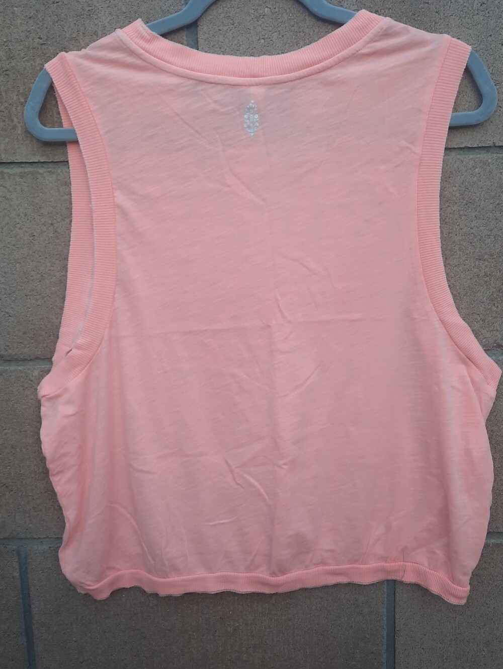 Free People Movement Activewear Love Tank Top Shirt Size Small Orange - Picture 2 of 8